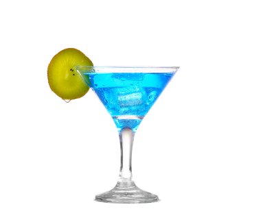 Sprite katiyen sparkllng soda ve buz cam üzerinde beyaz izole içecekler