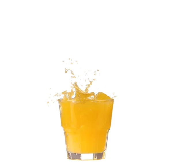 Orange juice in a glass — Stock Photo, Image