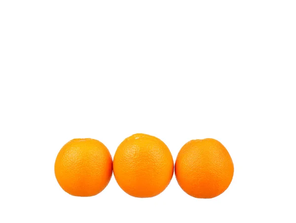 Satu setengah jeruk. — Stok Foto