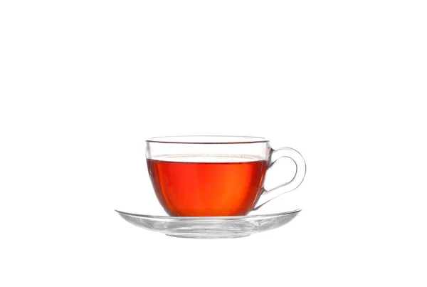 Tea in cup isolated on white background — Stock Photo, Image