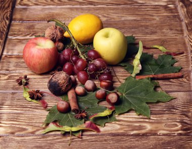 şişe şarap, cam, yaprakları, ahşap