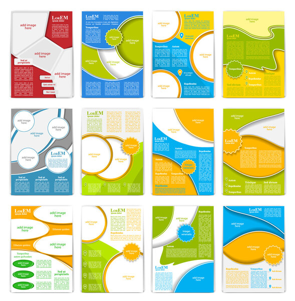 Флаер, брошюра или шаблон обложки журнала