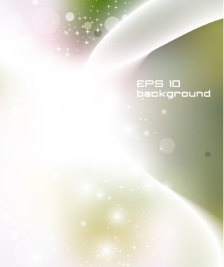 Soyut arkaplan parlaklığı. vektör illüstrasyonu