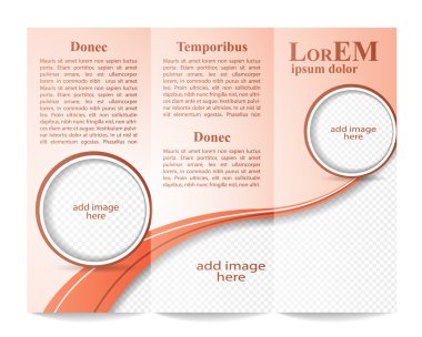 Üç katlı broşür şürü