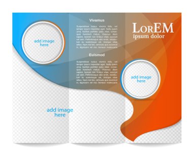 Üç katlı broşür şürü