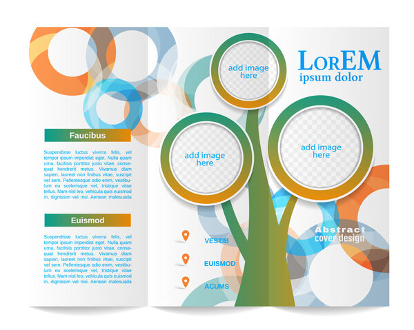 Tri-fold brochure template