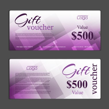 Hediye çeki şablonu