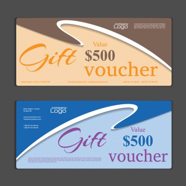 Hediye çeki şablonu