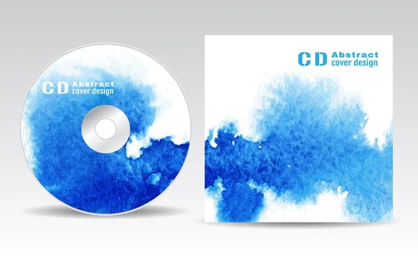 Diseño de la cubierta del CD — Vector de stock