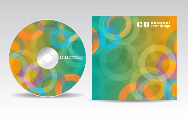 Desain sampul CD - Stok Vektor