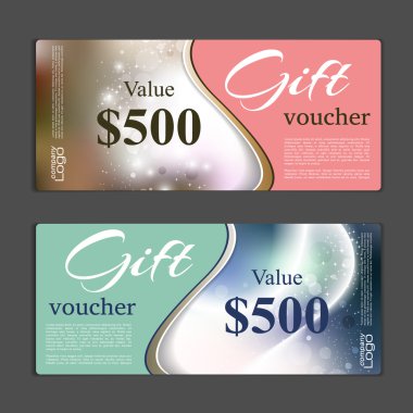 Hediye çeki şablonu