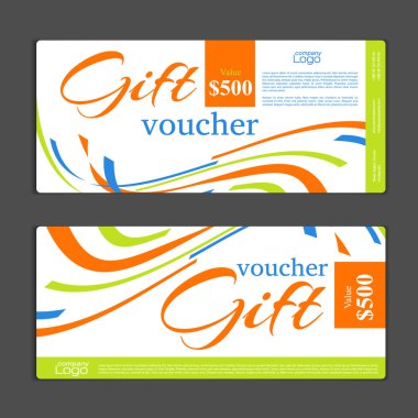 Hediye çeki şablonu