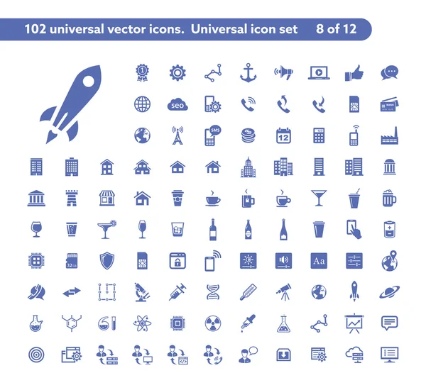 Iconos web universales — Vector de stock