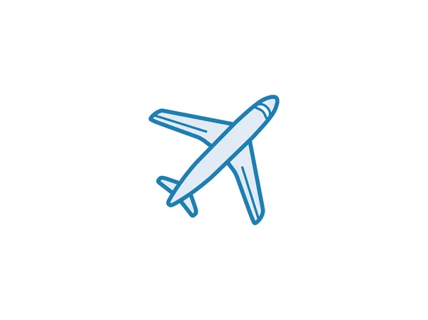 Icona aereo cargo — Vettoriale Stock