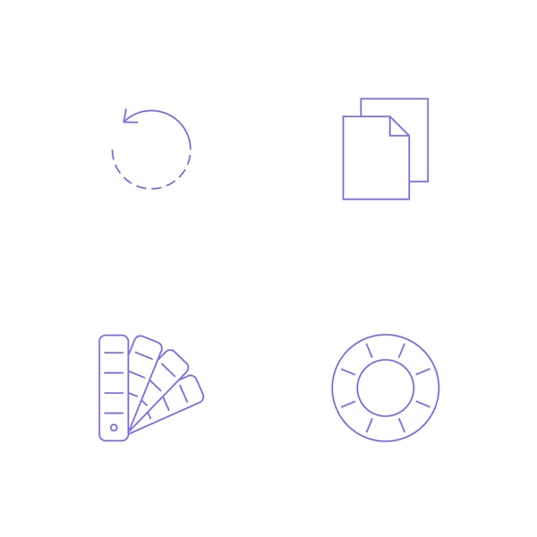 Vector graphics designer tool icon — Stock Vector