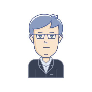 Vektör çocuk avatar