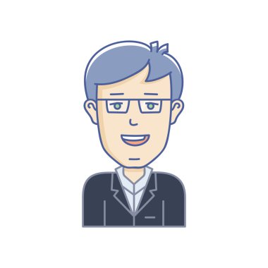 Vektör çocuk avatar