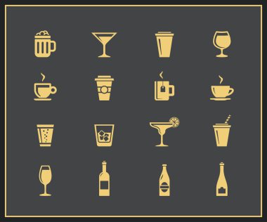 İçecekler ve içecek simgeleri