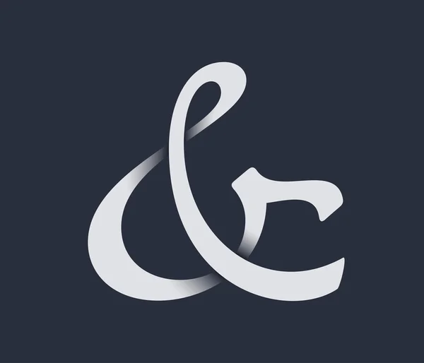 Ampersand collectie — Stockvector