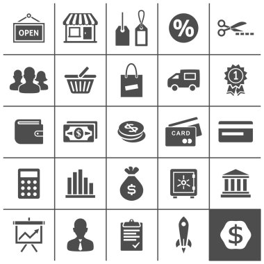 Başlangıç iş Icons set - SIMPLUS serisi