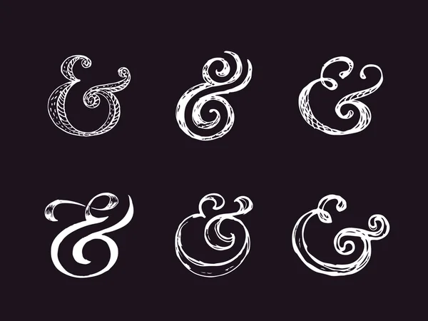 Ampersand — Stockvector