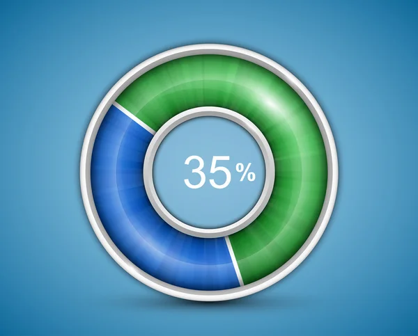 Elemento infográfico — Vector de stock