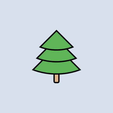 Noel ağacı simgesini