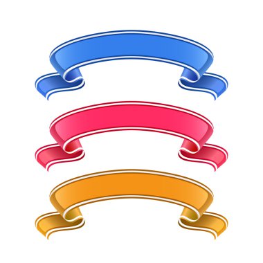 Vektör dekorasyon şeritler