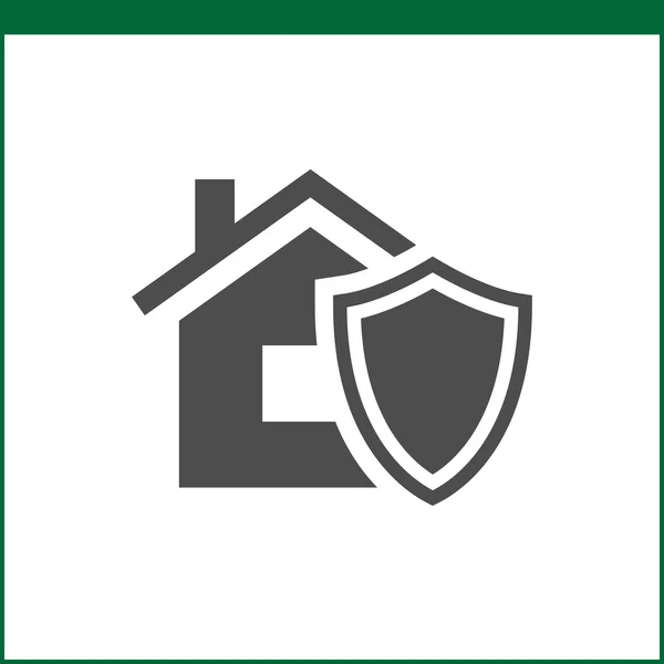 Property insurance icon — Stock Vector