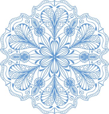 Geometrik daire öğesi.