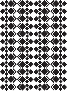 Soyut vintage geometrik desen sorunsuz arka plan. Vektör çizim