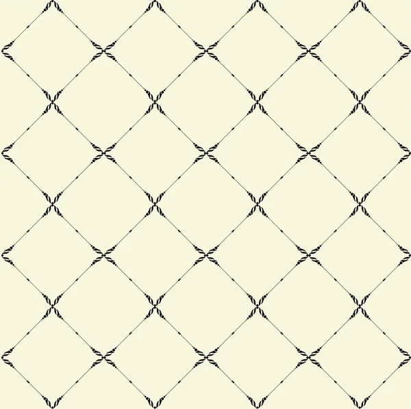 Abstrakte Vintage geometrische Muster nahtlosen Hintergrund. Vektorillustration — Stockvektor