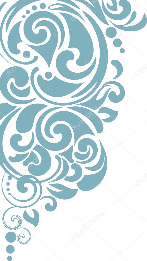 Abstract curve background