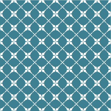 mavi ve beyaz geometrik desen