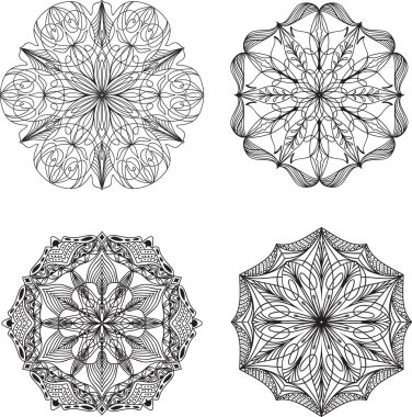 doodle öğeleri kümesi