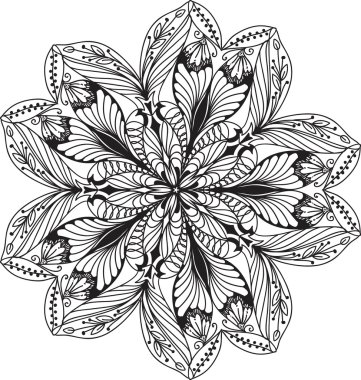 el çizim mandala