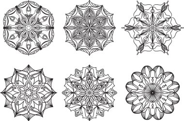 doodle öğeleri kümesi