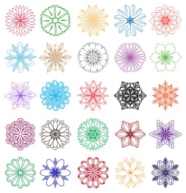 Çiçek çiçek kümesi