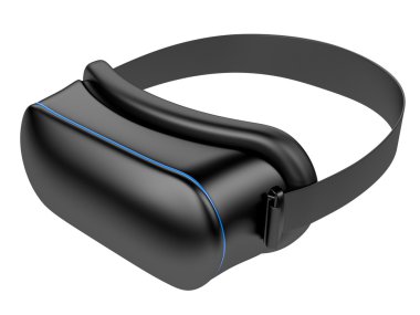 Sanal 3d gerçeklik siyah gözlükler