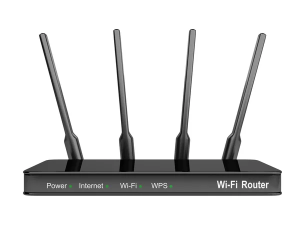 Moderna Wi-Fi-Router. — Stockfoto