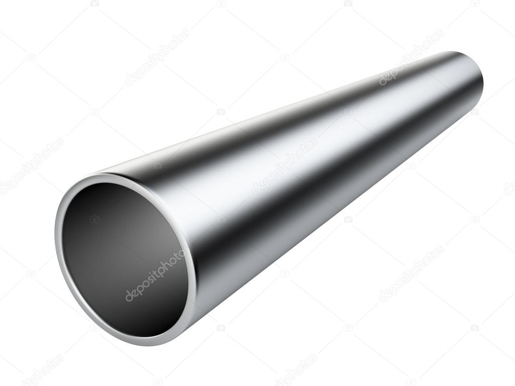 Metal pipe.