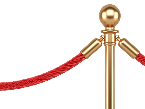 Крупним планом золоті позиції з мотузкою — стокове фото