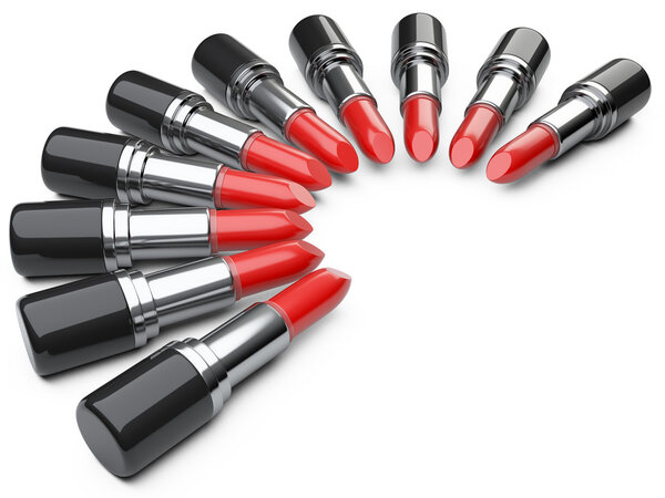 красная помада