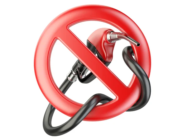 Pas d'essence, interdiction des enseignes carburant. Pas d'icône de station essence Image En Vente
