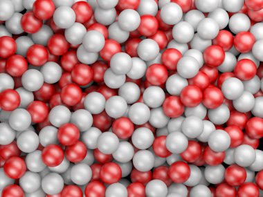 Kırmızı ve beyaz top arka plan