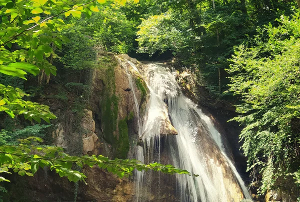 Nature, waterfall in the Crimea