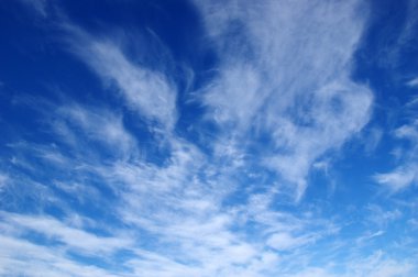 mavi gökyüzünün arkaplanı