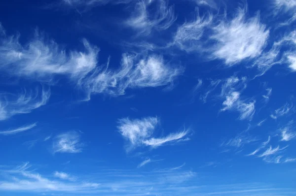 Bakgrund av blå himmel — Stockfoto