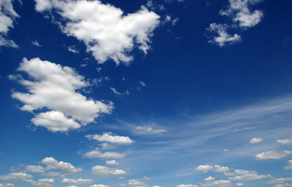 Fondo del cielo azul — Foto de Stock