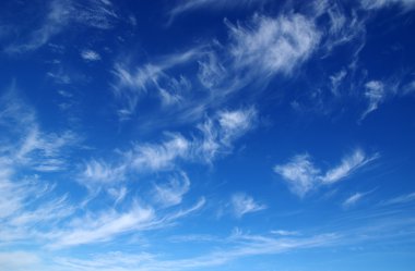 Mavi gökyüzü arkaplanı